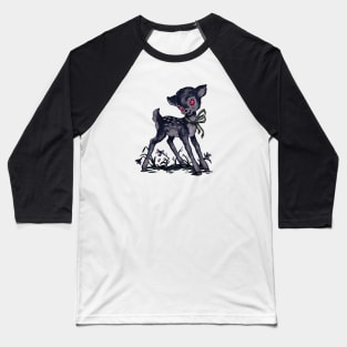 Creepy Fawn Baseball T-Shirt